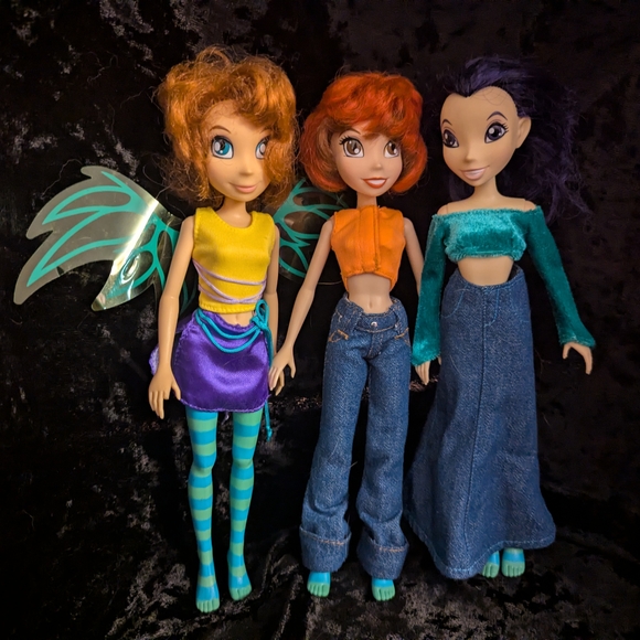 Disney Other - Disney W.I.T.C.H Dolls Lot Of 3 Dolls Will Irma Hay Lin RARE HTF READ